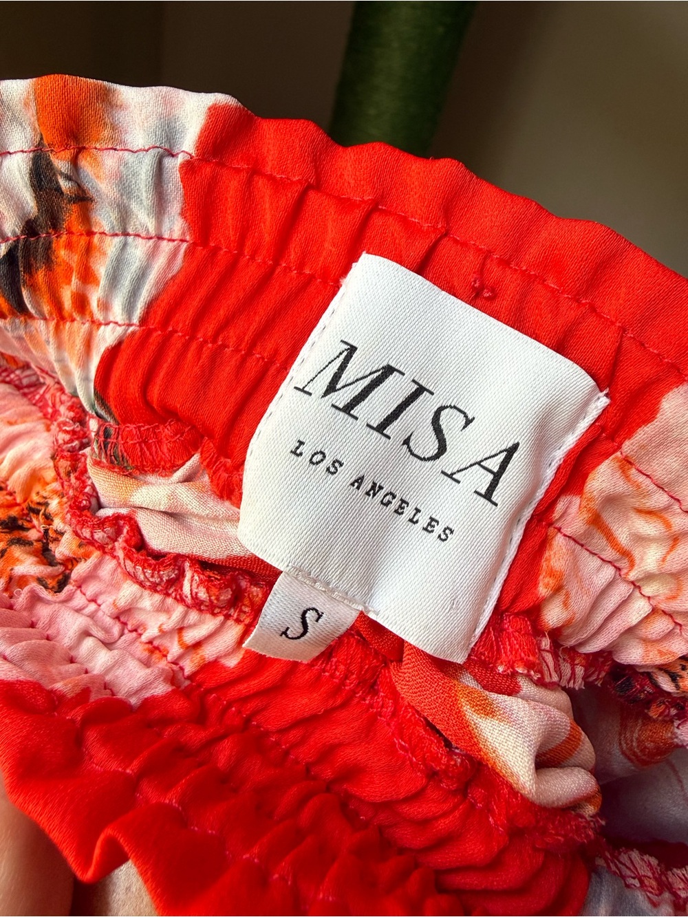 Misa Los Angeles Lucia Skirt Poppy Floral Ruffle Tiered Maxi Boho Skirt - Picture 8 of 10